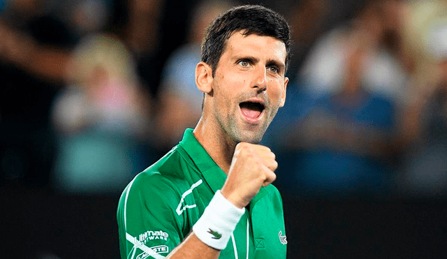 Novak Djokovic derrotó a Roger Federer. Foto: EFE