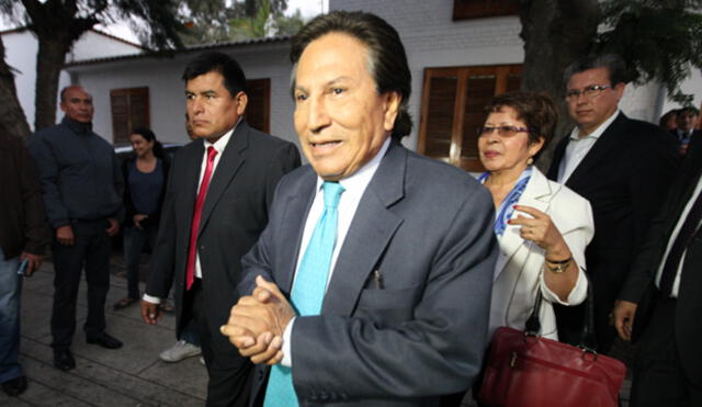 Toledo volverá a Perú si anulan orden de prisión preventiva en su contra