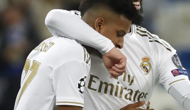 La abrumadora suprerioridad del Real Madrid en el partido se vio reflejada en el marcador final. Foto: EFE.
