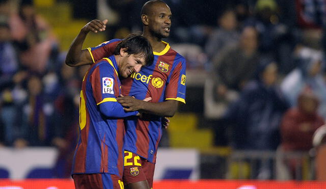 Lionel Messi arremetió en Instagram contra Éric Abidal. Foto: AFP