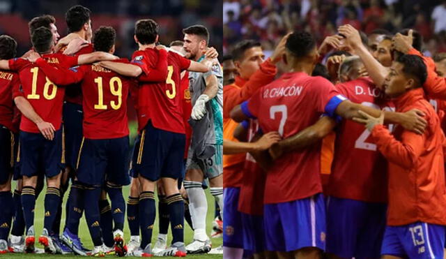 España y Costa Rica integran el grupo E del Mundial Qatar 2022. Foto: EFE/Selección Costa Rica
