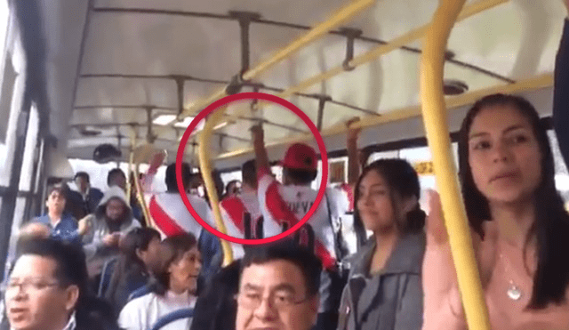 Twitter: usuarios del Metropolitano entonaron 'Contigo Perú' dentro de bus [VIDEO] 
