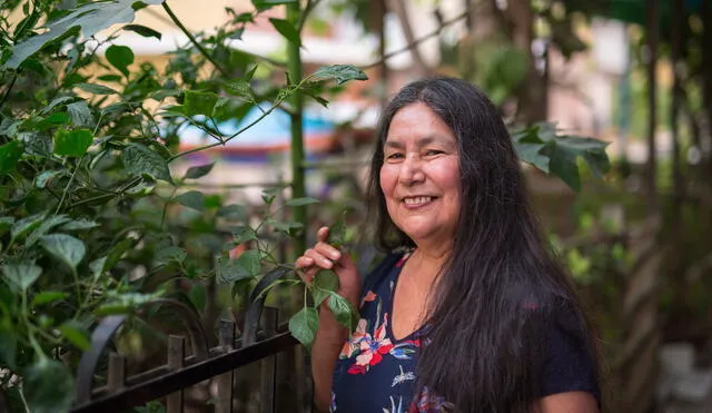 Recuerdo. Hermelinda Luján dice que su madre, Teresa, tenía mucho de Simona y que gracias a ella aprendió el quechua. Foto: Antonio Melgarejo