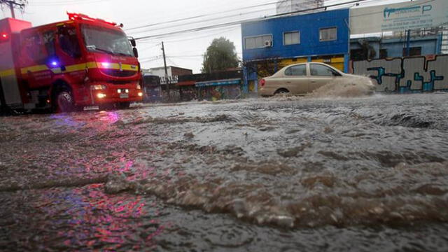 lluvias en chile Foto: 24Horas.cl