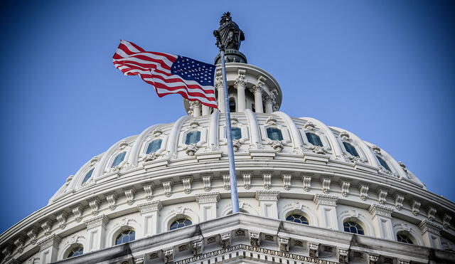 El voto en el pleno del Senado marcó la primera vez que el Congreso estadounidense ha invalidado un veto de Trump durante los casi cuatro años que lleva en el poder. Foto: AFP