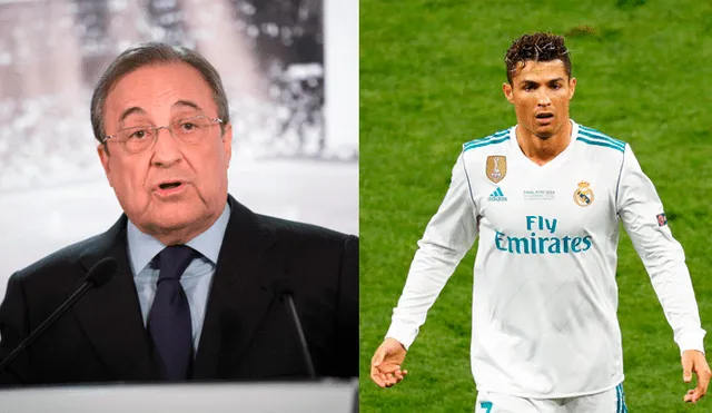 Florentino Pérez reveló razón de Cristiano Ronaldo para dejar el Real Madrid