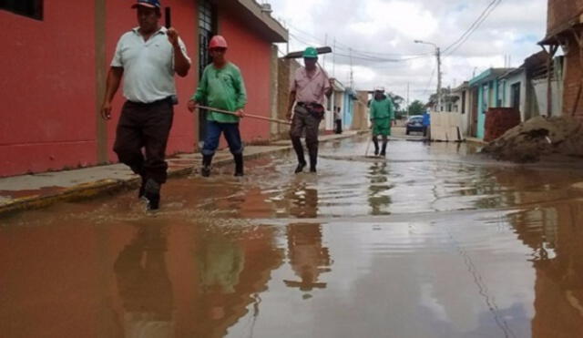 Lambayeque: Cien viviendas quedaron inundadas tras 14 horas de lluvia intensa