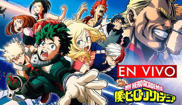 My Hero Academia 4 EN VIVO capítulo 18. Créditos: Composición