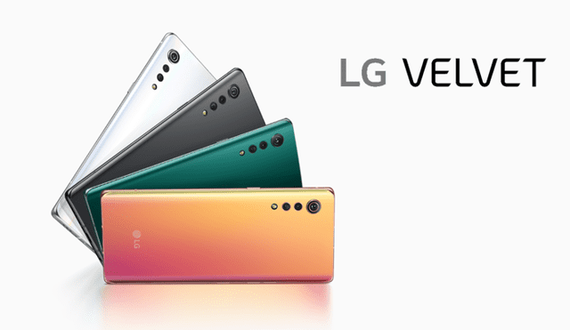 Lanzamiento oficial del nuevo LG Velvet.