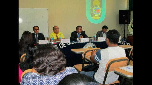 Lambayeque: realizan conversatorio sobre licenciamiento de escuelas profesionales en UNPRG