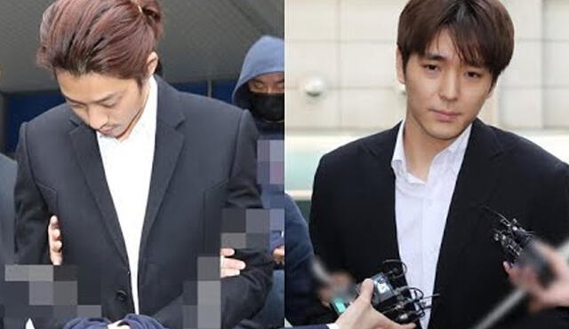 Jung Joon Young y Choi Jong Hoon fueron descubiertos por la policía a inicios de 2019. Créditos: Yonhap