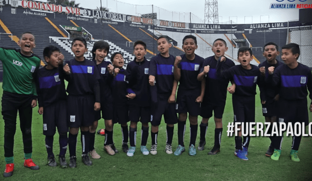 YouTube: Niños de Alianza Lima apoyan a Paolo Guerrero con conmovedor video
