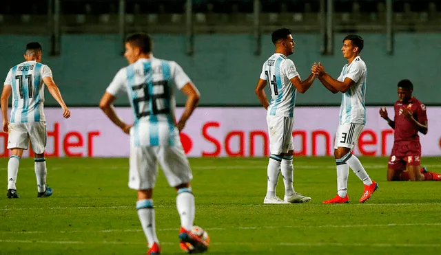 Con hat-trick de Gaich, Argentina goleó a Venezuela en el Sudamericano Sub 20 [RESUMEN]