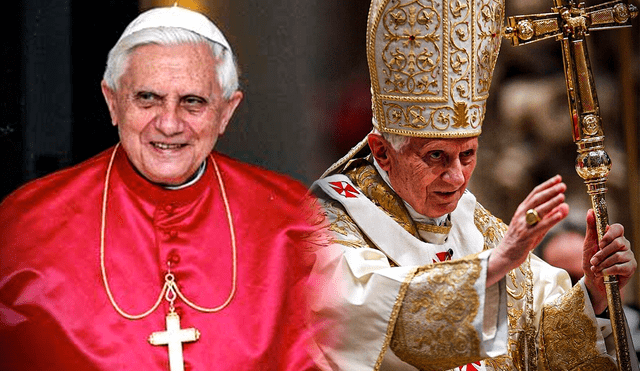 Benedicto XVI se convirtió en el actual papa emérito tras renunciar a su cargo como pontífice del Vaticano en 2013. Foto: composición LR/