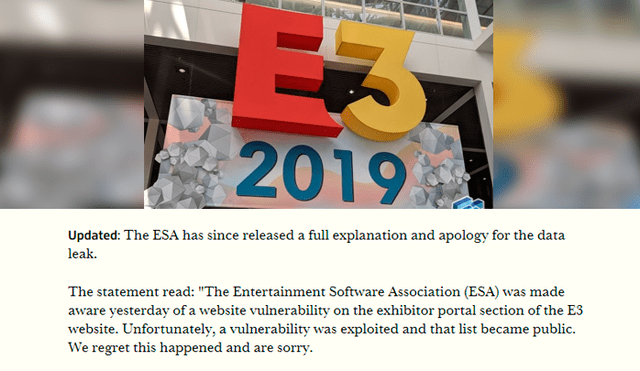 En la industria, se habla de la pérdida de relevancia del E3, sobre todo después del escandalo del 'doxxing' en 2019.