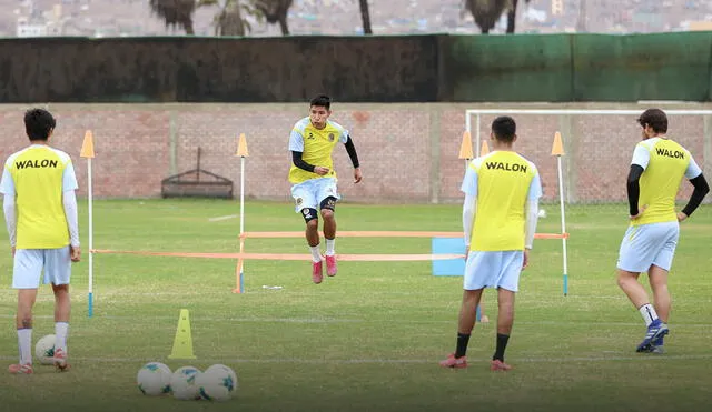 El plantel del equipo cusqueño siguió con los entrenamientos este domingo. Foto: Cusco FC.