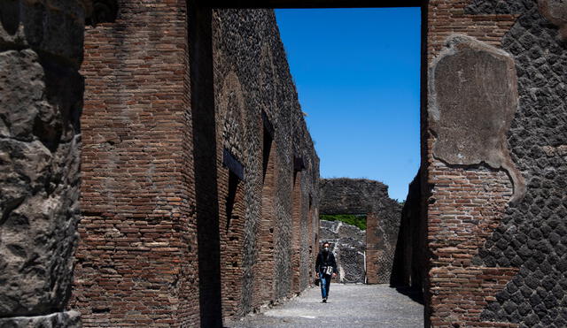 Varios turistas han regresado piezas robadas de Pompeya, lo que ha hecho que se forme un lugar exclusivo para objetos restituidos. Foto: AFP