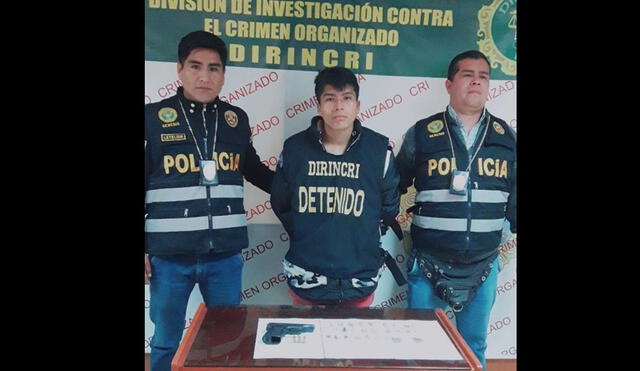 Policía detiene a sujeto por robo de celular a mujer con arma de fuego