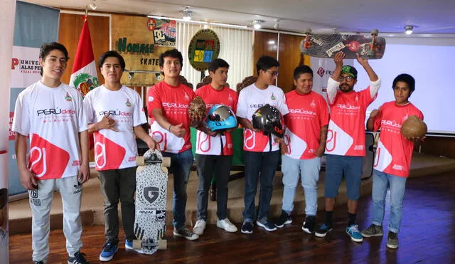 Huancayo: deportistas nacionales e internacionales en Downhill Skate "El Rey de la Montaña"