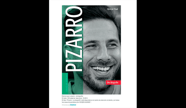 Claudio Pizarro: se revelaron primeros fragmentos de su libro biográfico [FOTOS]