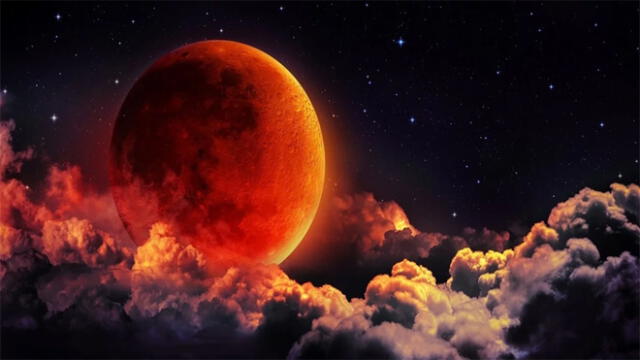 Este año habrá cuatro eclipses lunares y dos eclipses de sol.