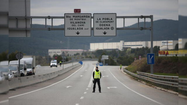 La medida fue tomada luego de que el domingo el gobierno de Portugal cerrara la frontera para los turistas españoles. (Foto: A.P.)