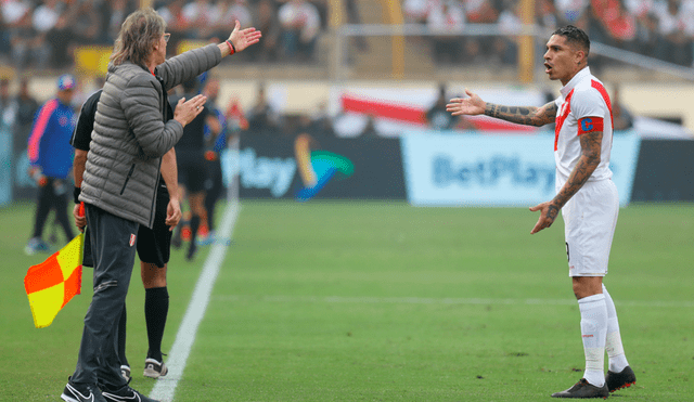 El capitán de la selección peruana Paolo Guerrero confesó que suele tener discusiones con Gareca cuando le habla de Universitario de Deportes.