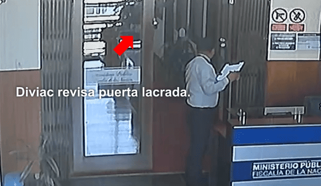 Pedro Chávarry: Así irrumpieron en oficinas lacradas en el Ministerio Público [VIDEO]
