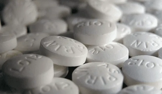 Personas con buena salud deben dejar de consumir aspirinas, ya que podría generar males cardiacos