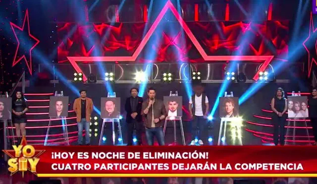 Ricardo Morán, Maricarmen Marín, Johanna San Miguel y Katia Palma lamentaron tener que despedir a cuatro de los imitares. Foto: Captura Latina