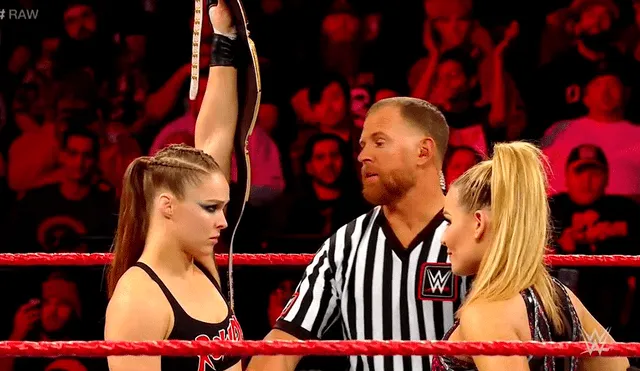 WWE Raw: Ronda Rousey retuvo su campeonato ante Natalya [RESUMEN]