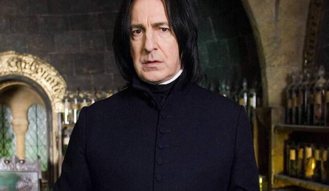 El profesor Snape es uno de los personajes más queridos de la Saga de Harry Potter.