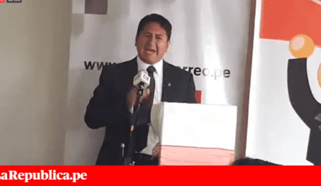 Elecciones 2018: Acusan a Vladimir Cerrón de ser candidato encubierto de Ángel Unchupaico