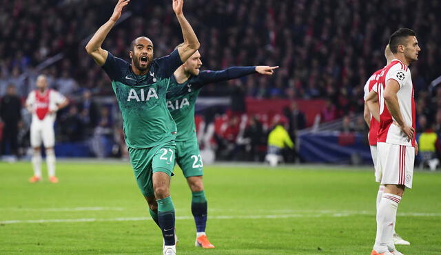 El conmovedor llanto de Lucas Moura al ver el gol que clasificó al Tottenham a la final de la Champions League [VIDEO]