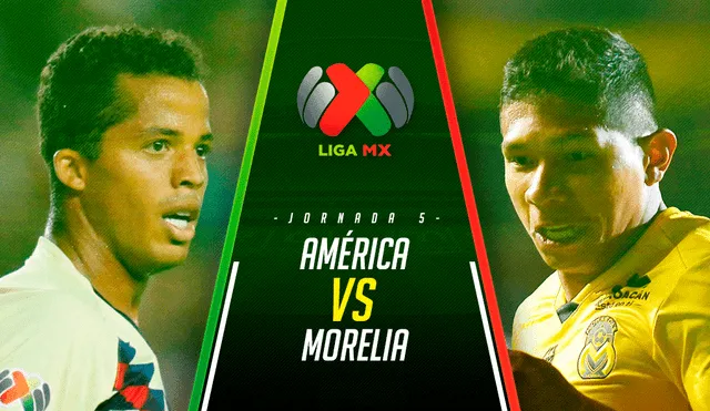 Sigue aquí EN VIVO ONLINE el América vs. Monarcas Morelia por la fecha 5 del Torneo Apertura 2019 de la Liga MX. | Foto: GLR