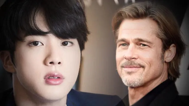 Jin desea colaborar con Brad Pitt, uno de sus ídolos de la actuación.