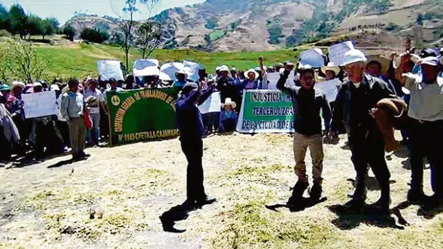 Tensión en Cajamarca por posible invasión de tierras de cooperativa