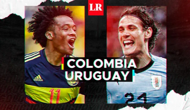 Colombia recibe a Uruguay en uno de los partidos más electrizantes de la fecha 3 de Eliminatorias rumbo a Qatar 2022. Gráfica: Gerson Cardoso/La República.