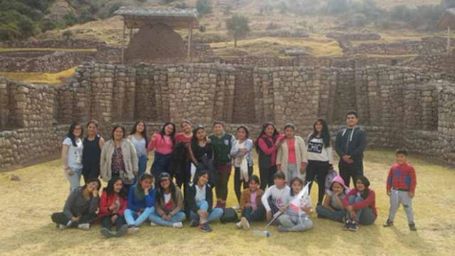 Niños visitaron distintos atractivo turísticos de Cusco.