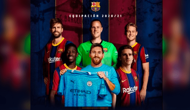 Messi nueva camiseta barcelona online