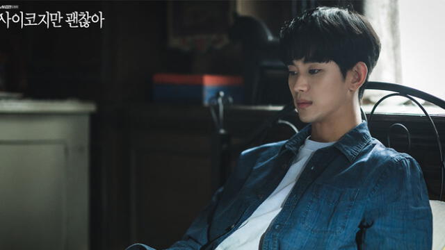 Kim Soo Hyun en It's okay to not be okay. Foto: tvN