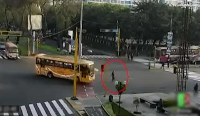 El conductor arrolló a la víctima y se dio a la fuga el día del accidente. Foto: captura de Panamericana