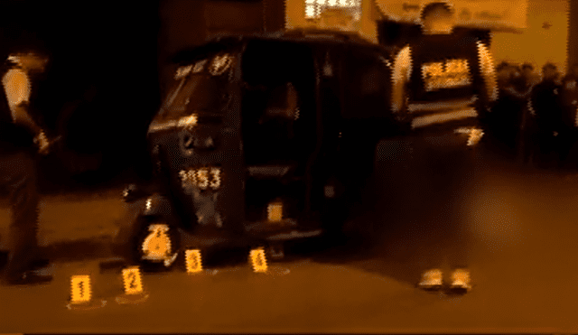 Sicarios matan a balazos a mototaxista frente a su familia [VIDEO]  