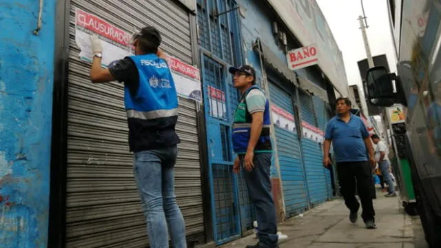 Local permanecerá cerrado hasta que subsanen las observaciones que se le realizaron. (Foto: Municipalidad de Lima)