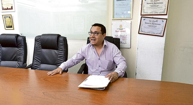 Defensa. Ismael Ortiz dice que no se le comunicaron observaciones en proceso de transferencia. Foto: La República