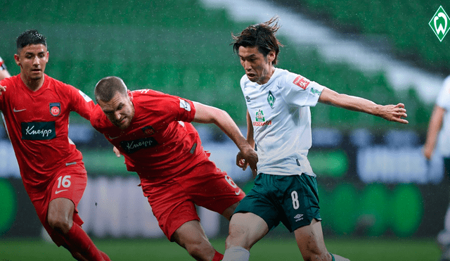 Werder Bremen Bremen vs Heidenheim por los playoff de la Bundesliga. Foto: Werder Bremen