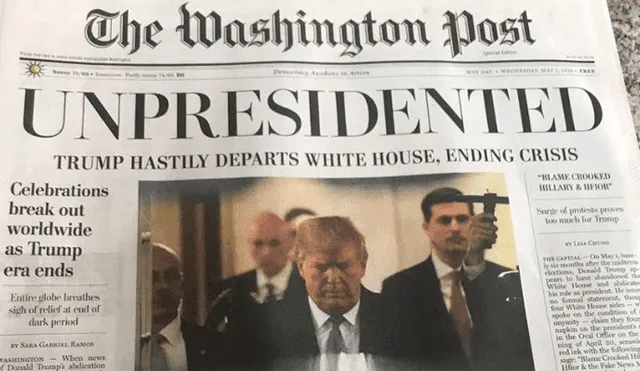 Donald Trump cancela las suscripciones de la Casa Blanca al New York Times y al Washington Post