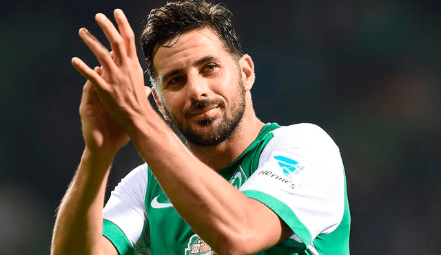 Claudio Pizarro integra el once histórico del Werder Bremen 