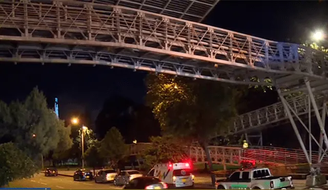 El ciudadano disparó contra los 3 delincuentes que iban a robarle, y luego escapó del lugar. Los ladrones murieron tras el impacto. (Foto: captura)