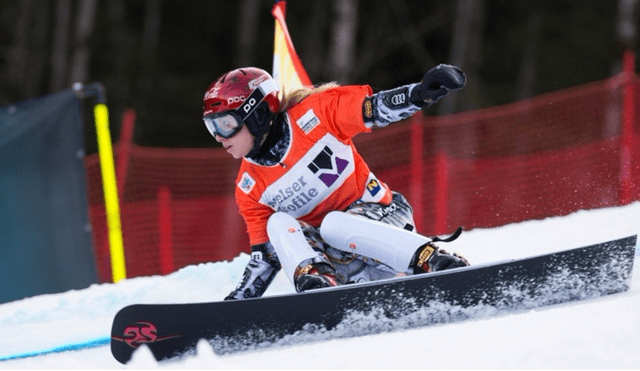 PyeongChang 2018: La snowboarder que ganó usando esquís prestados 